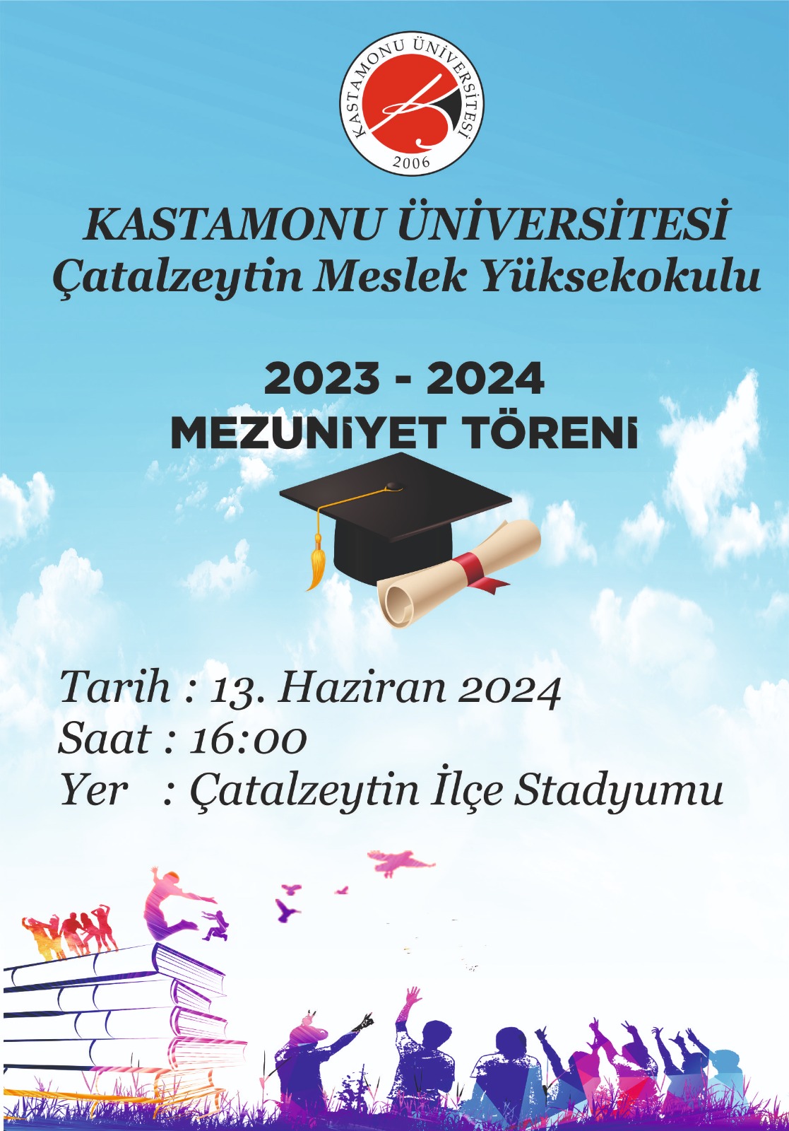 Mezuniyet Törenine Davet